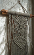 SUSPENSION MURALE en macramé