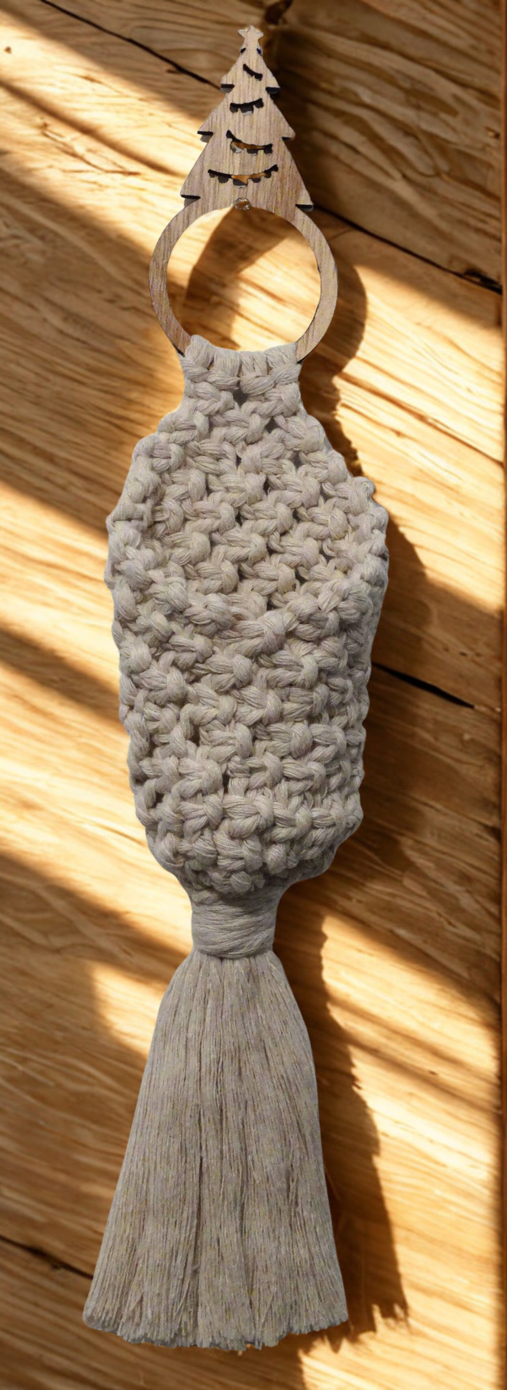 SUSPENSION macramé plante aérienne