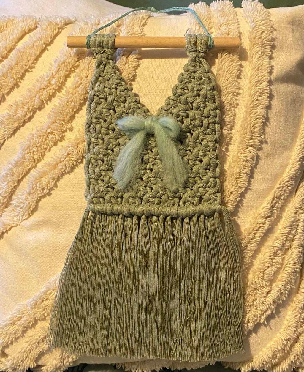 ROBE EN MACRAME - Décoration chambre d'enfant
