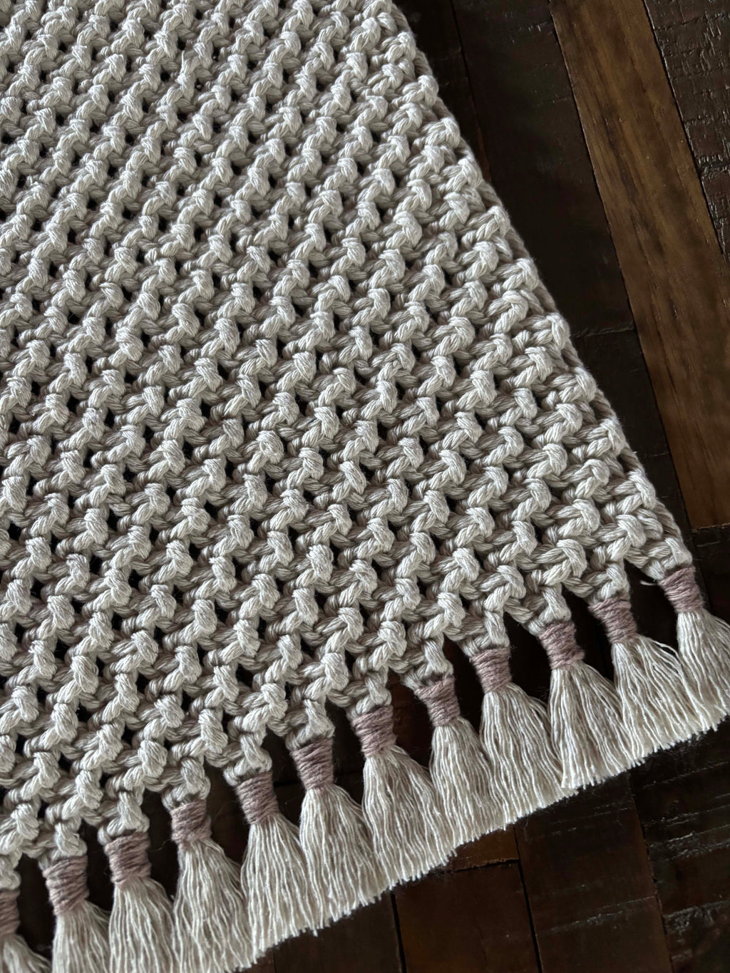 SET DE TABLE macramé