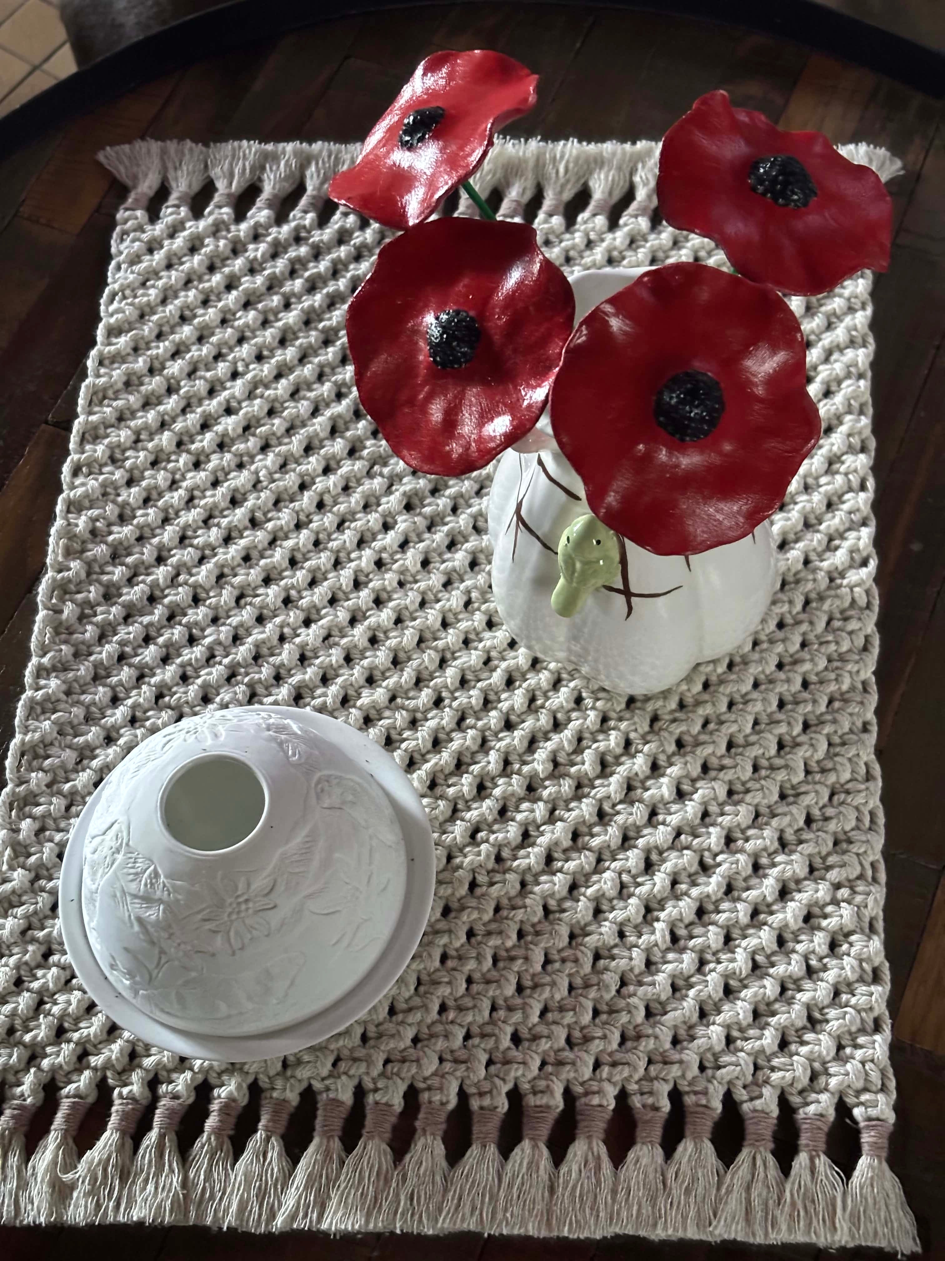 SET DE TABLE macramé