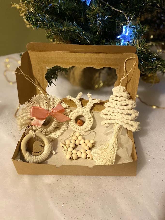 COFFRET DECORATIONS DE NOEL