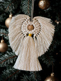 ANGE en macramé, décoration de Noël