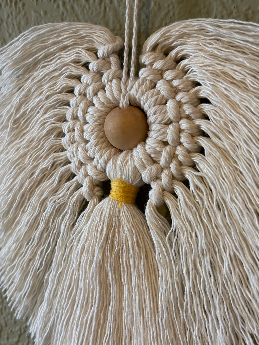 ANGE en macramé, décoration de Noël